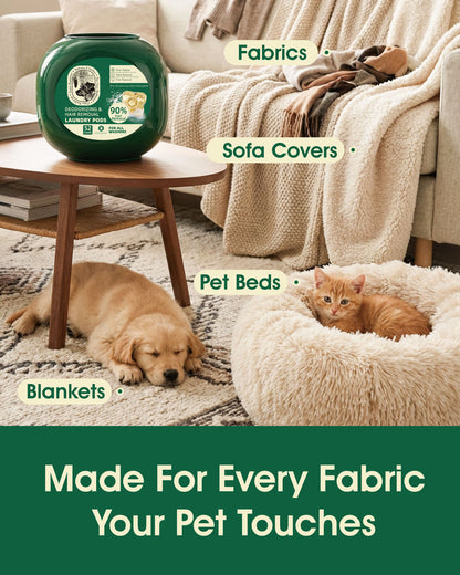Pet Hair & Odor Removal Laundry Pods